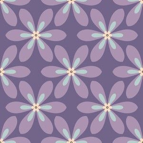 Petals Pattern - Purple
