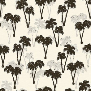 Vintage Palm Trees - Neutral Summer / Small