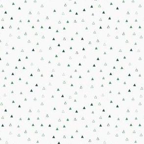 Tiny Green Triangles Pattern
