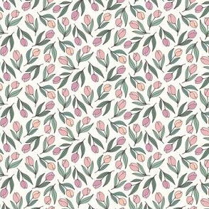 Tossed Tulips Pattern
