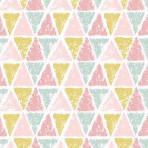 Pastel Textured Triangles
