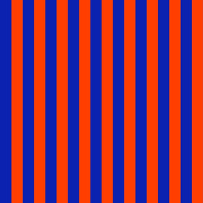 Blue and Orange Stripe 