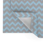 Blue and Gray Chevrons