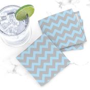 Blue and Gray Chevrons