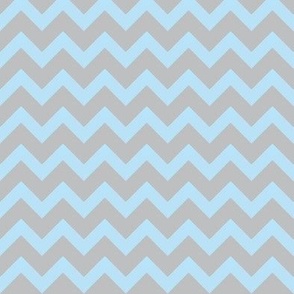 Blue and Gray Chevrons