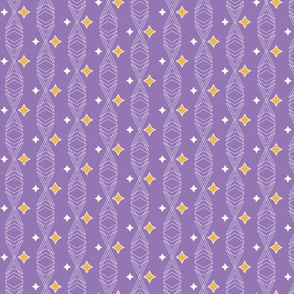 Baby Star Pattern - Lavender