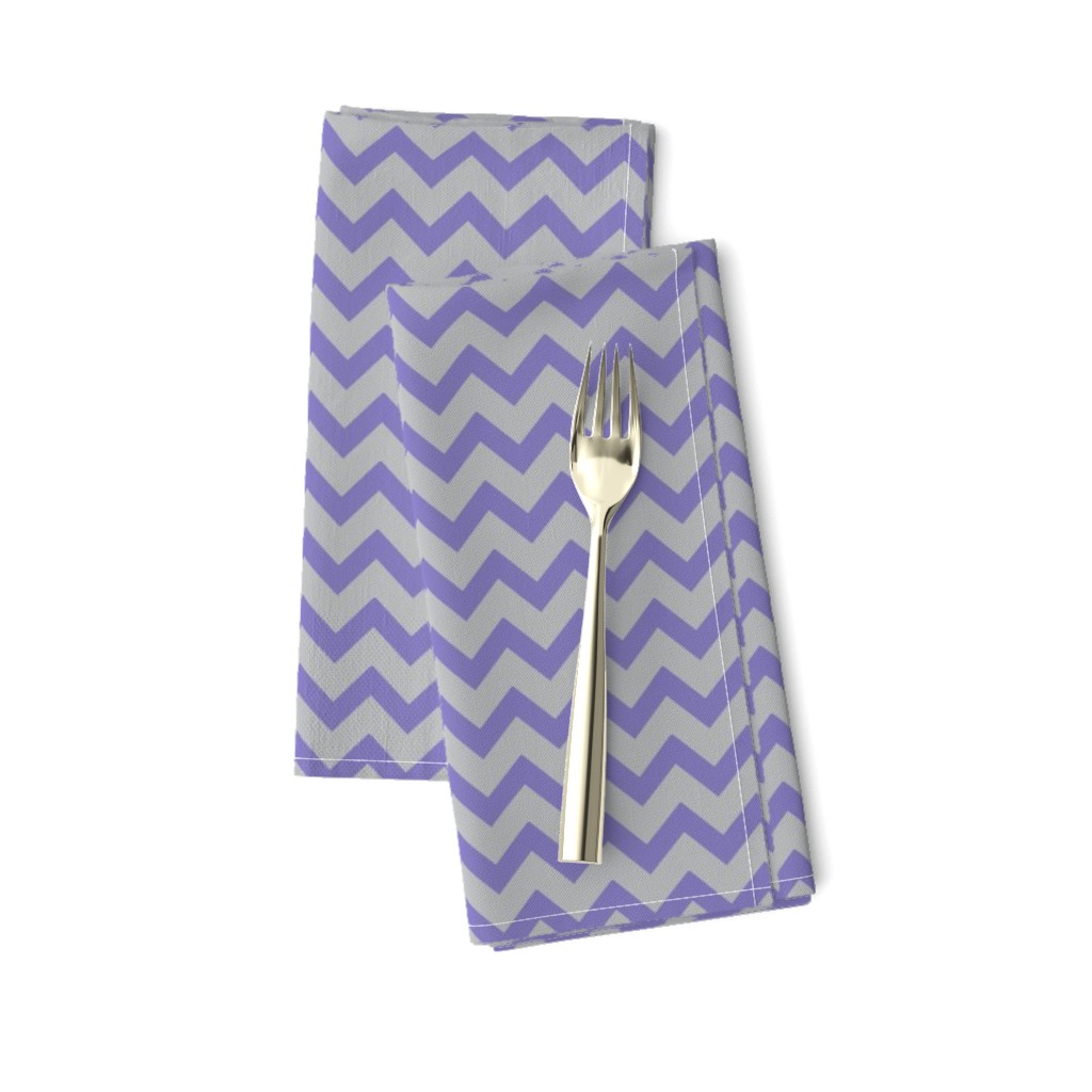 Purple and Gray Chevrons