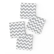 White and Gray Chevrons