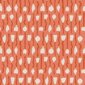 Coral magic broom cupboard pattern// small scale