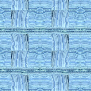 Blue Lace Agate Patchwork