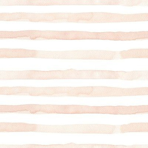 Pink Watercolor Stripes / Morning Stories