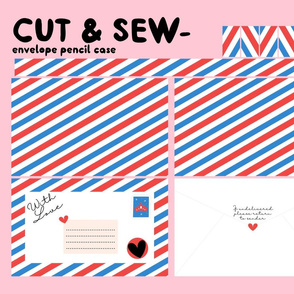 Cut & Sew - envelope pencil case
