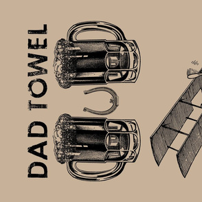 DAD TOWEL BI-PLANE (TAN)