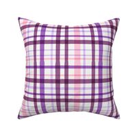 Purple Blush Plaid