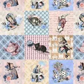 Fabric Panels Playing Cards 9 Panels Alice in Wonderland -  UK  Alice  in wonderland, Alice in wonderland vintage, Alice in wonderland tea party