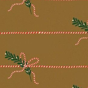  Christmas wrapping (brown paper)