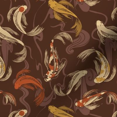 Koi Fish - Brown