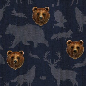 navy forest bears