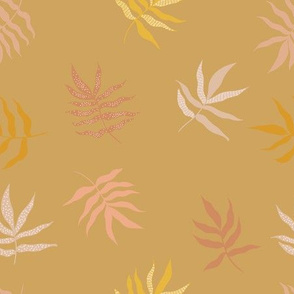 Fall Leaf - All Way - Butterscotch & Honey