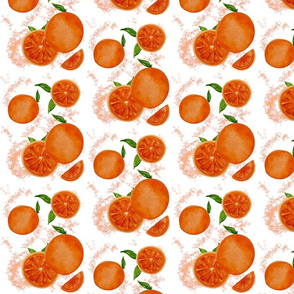 Blood Orange_Winter_Fruit_Tea Towels_Dining