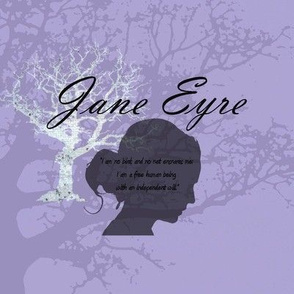 Jane Eyre Charlotte Bronte purple