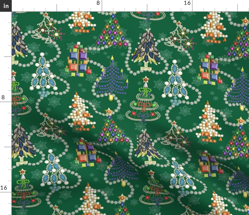 O Christmas Tree...pins GREEN