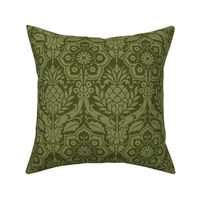 Day's Damask, green