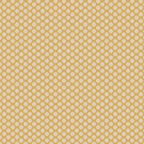 Pop Art Halftone Polka Dot in Pink and Gold, Small