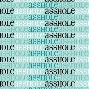 Asshole- Aqua 