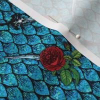 Swords and Roses on Dragon Scales