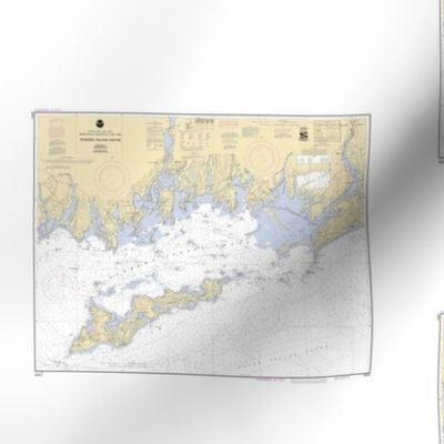 Fishers Island, NY - Nautical Chart (Medium)