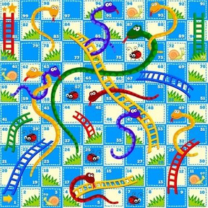 SNAKES and LADDERS repeating small