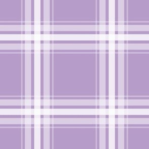 modern farmhouse plaid lilac