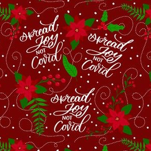 spread joy not covid red