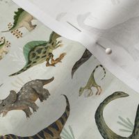 dinosaur pattern {super small}