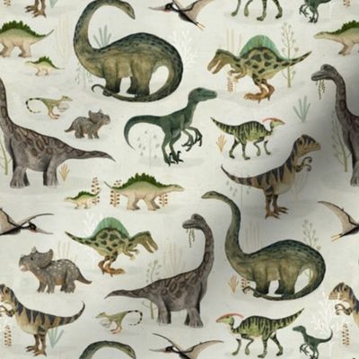 dinosaur pattern {super small}