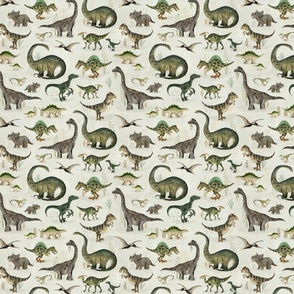 dinosaur pattern {super small}