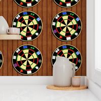 Pick-a-Game Dart Board