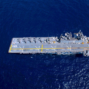 101-17 Amphibious Assault Ship USS America (LHA 6).