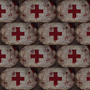 Bloodied Grunge First Aid Mask