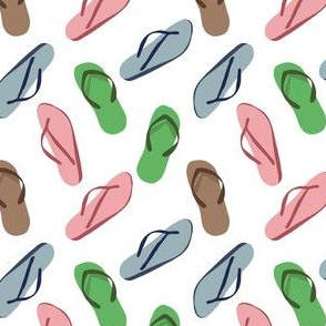 Chanclas Fabric, Wallpaper and Home Decor | Spoonflower