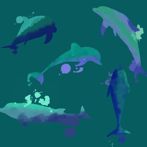 Dolphin dark green