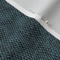 ★ REPTILE SKIN ★ Muted teal - Tiny Scale / Collection : Snake Scales – Punk Rock Animal Prints 4