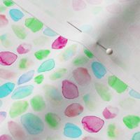 whimsical watercolor spots - pastel stains - abstract modern pattern for nursery baby kids p330