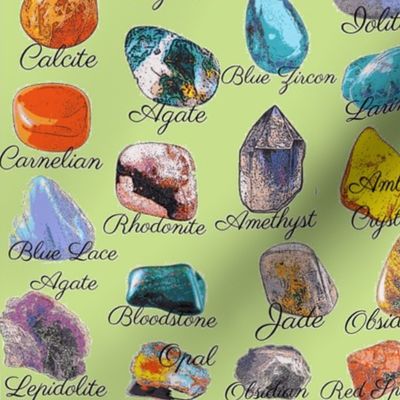 Crystals and their  Names/In Multi  Gem Colors-ch