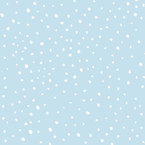 Snowy Day/light blue