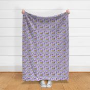 Small Simple Australian Cattle Dog agility dogs - purple