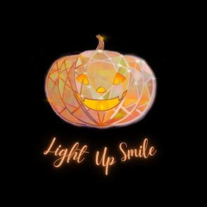 Crystal Pumpkin - Light Up Smile!