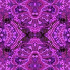 Wool Arabesque Pattern Purple  Julia Khoroshikh 2020 3