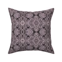 Wool Arabesque Bohemian Pattern  Taupe  Mauve Gray Grey